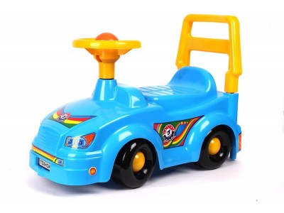 Samochód Jeździk 2483 Niebieski Dźwięk Klaksonu
