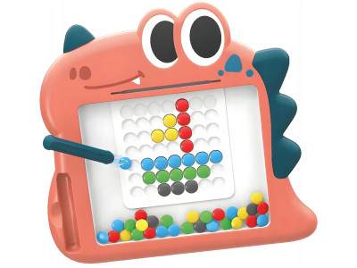 WOOPIE Tablica Magnetyczna dla Dzieci Montessori MagPad Dinozaur