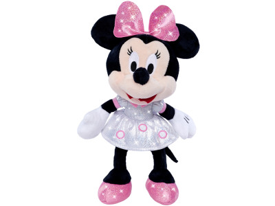 SIMBA DISNEY Błyszcząca Maskotka Myszka Minnie 25cm Przytulanka