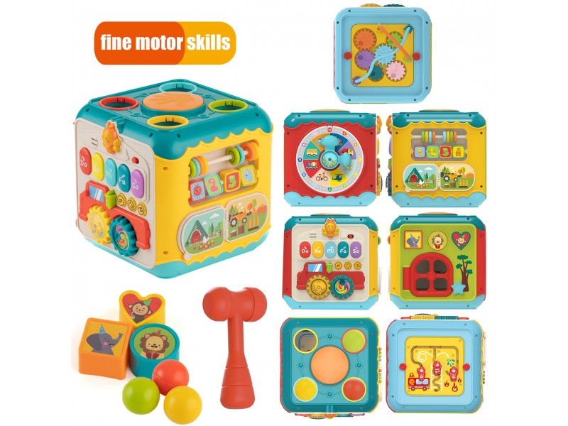 WOOPIE BABY Skrzynka Aktywności 6w1 - 18m+ WOOPIE BABY Skrzynka Aktywności 6w1 - 18m+