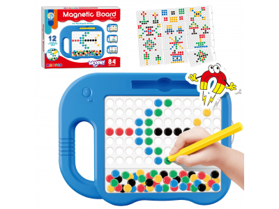 WOOPIE Tablica Magnetyczna dla Dzieci Montessori MagPad Słonik- Zestaw 12 Szt.