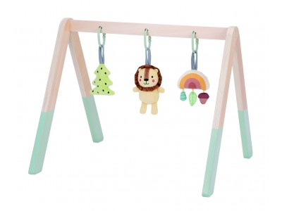 TOOKY TOY Baby Gym Stojak Edukacyjny Gimnastyczny 3 Zawieszki