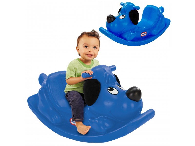 LITTLE TIKES Piesek Na Biegunach Niebieski Bujak LITTLE TIKES Piesek Na Biegunach Niebieski Bujak