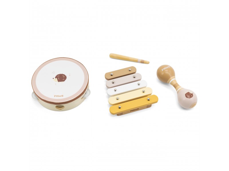 VIGA PolarB Zestaw Instrumentów Muzycznych Z Jeżykiem VIGA PolarB Zestaw Instrumentów Muzycznych Z Jeżykiem