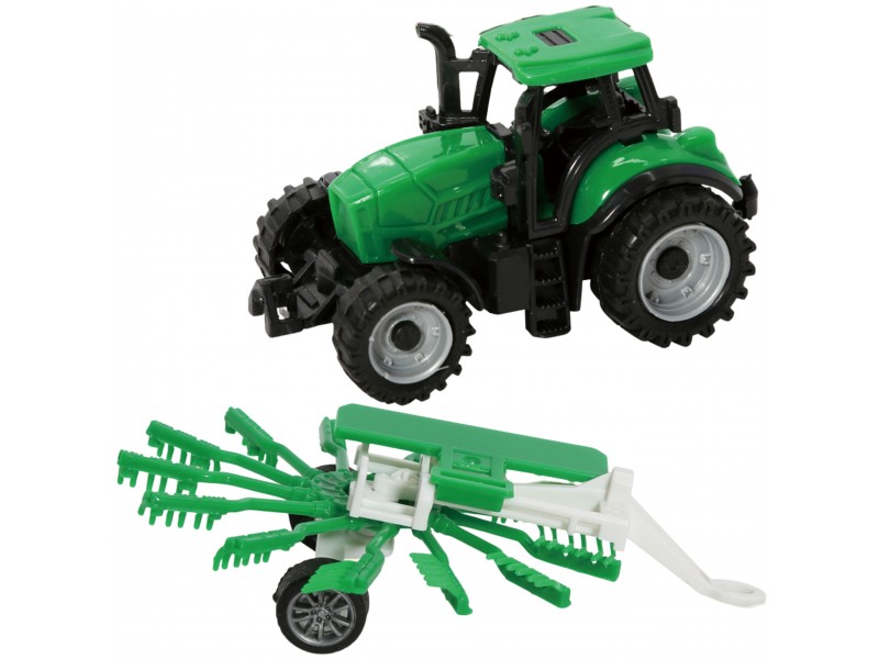 WOOPIE Traktor Rolniczy ze Zgrabiarką WOOPIE Traktor Rolniczy ze Zgrabiarką