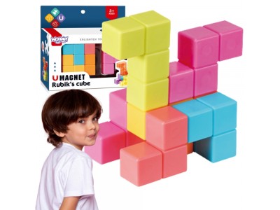 WOOPIE Układanka Kostka Magnetyczna Tetris