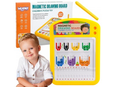 WOOPIE Tablica Magnetyczna Montessori Do Rysowania