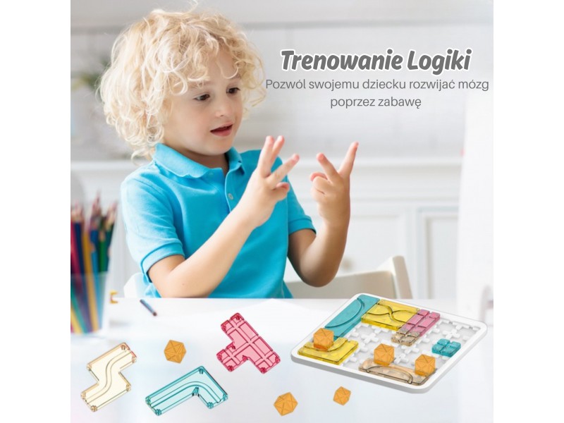 WOOPIE Gra Planszowa Logiczna Kreatywna Układanka Przestrzenna WOOPIE Gra Planszowa Logiczna Kreatywna Układanka Przestrzenna