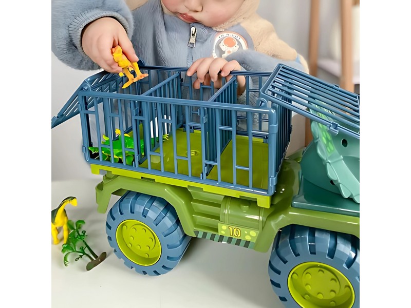 WOOPIE Ciężarówka Dinozaur Transporter Figurki WOOPIE Ciężarówka Dinozaur Transporter Figurki