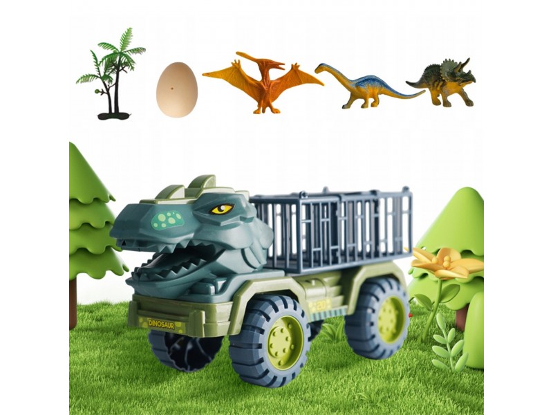 WOOPIE Ciężarówka Dinozaur Transporter Figurki WOOPIE Ciężarówka Dinozaur Transporter Figurki