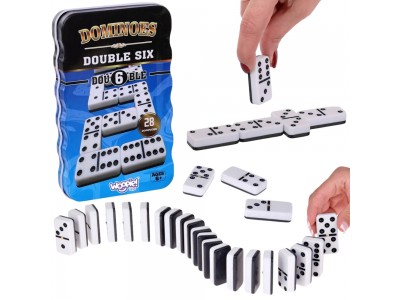 WOOPIE Domino Klasyczna Gra Logiczna 28 Kostek