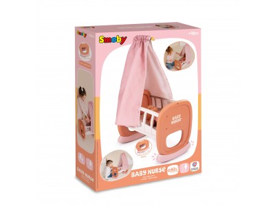 Smoby Baby Nurse Kołyska z Baldachimem