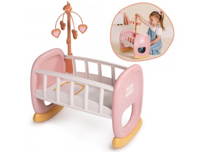 SMOBY Baby Nurse Kołyska z karuzelką