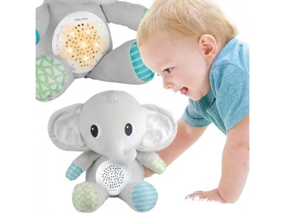 WOOPIE BABY Przytulanka Słonik Z Projektorem Uspokajacz 12 Melodii