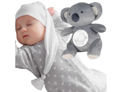 WOOPIE BABY Przytulanka Miś Polarny z Projektorem Uspokajacz 15 Melodii