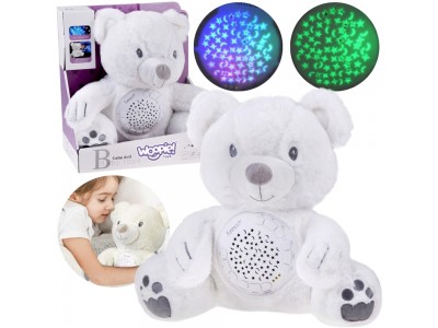 WOOPIE BABY Przytulanka Miś z Projektorem Uspokajacz 15 Melodii