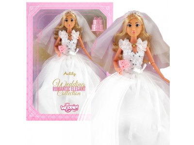 WOOPIE ROYAL Lalka Lily 30 cm Panna Młoda Suknia Ślubna Akcesoria