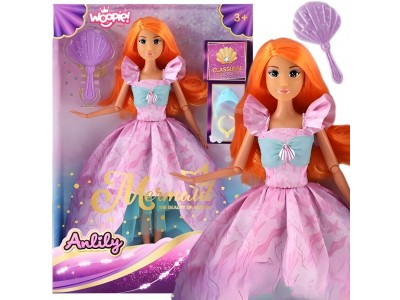 WOOPIE ROYAL Lalka Lili Księżniczka z Akcesoriami – Idealny Prezent Dla Małej Księżniczki