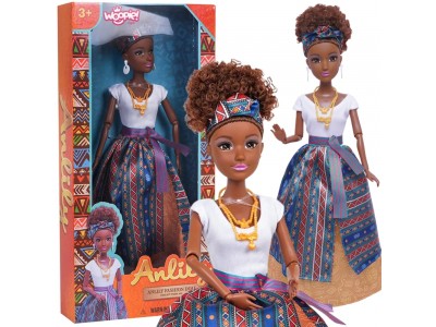 WOOPIE ROYAL Lalka Lili Mulatka w Eleganckiej Sukni