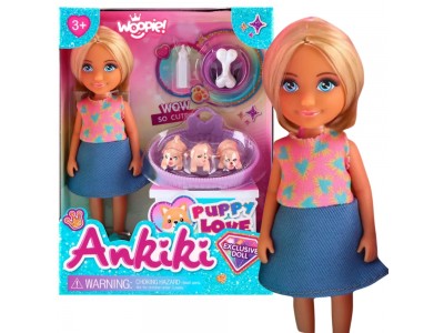 WOOPIE ROYAL Zestaw Laleczka z Uroczymi Szczeniaczkami i Akcesoriami