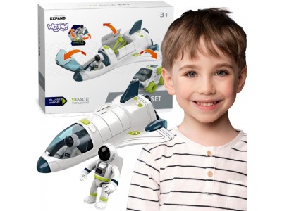 WOOPIE Zestaw Kosmiczny Prom i Łazik Space Set
