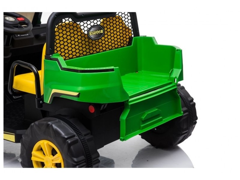 Pojazd na Akumulator A730-1 Zielono-Żółty