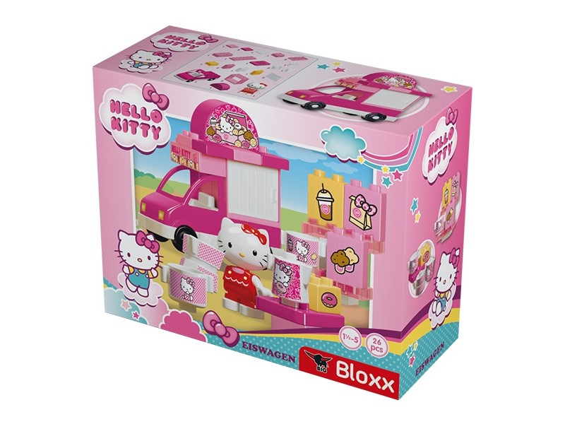 Klocki Big Bloxx Hello Kitty Lodziarnia + figurka 26 elem.