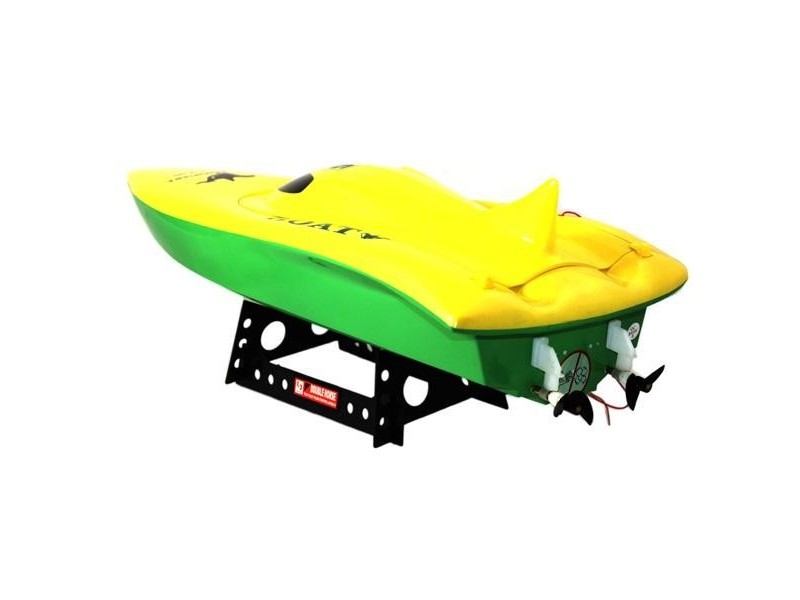 Volvo Racing Boat (RTR, Zasięg 70m, 35km/h) - Żółty Volvo Racing Boat (RTR, Zasięg 70m, 35km/h) - Żółty