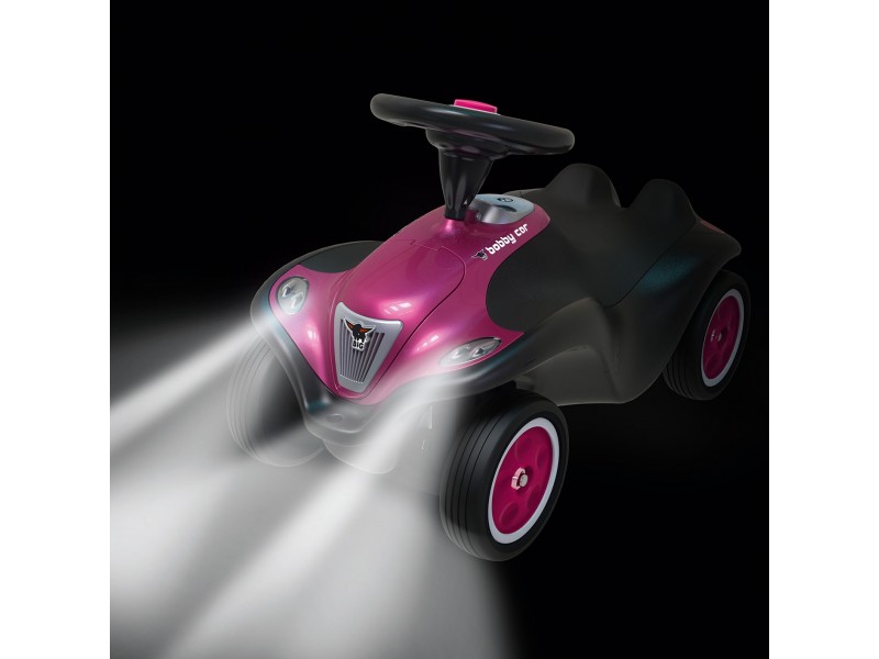 Jeździk Pchacz BIG Bobby Car Next Różowy Światła LED Klakson