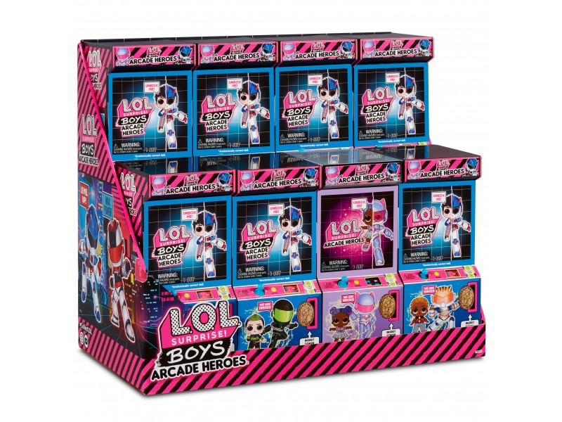 L.O.L Surprise Boys Arcade Heroes V.R. Dude lalka w automacie do gier
