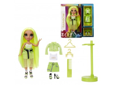 MGA Rainbow High Fashion Doll - Neon - Karma Nichols