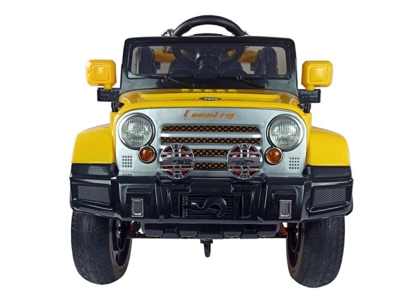 Auto na Akumulator Jeep JJ245 Żółty Auto na Akumulator Jeep JJ245 Żółty